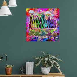 Santa Barbara Vista Express Poster