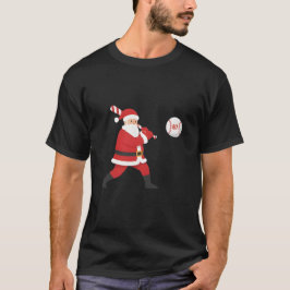 Santa Baseball Six Seven Meme Christmas Festive  T Shirt