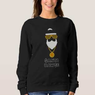 Santa Bawse Hip hop Ugly jul Sweater Stil T Shirt