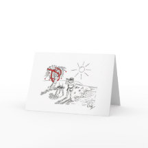 Santa BBQ på strandjulet