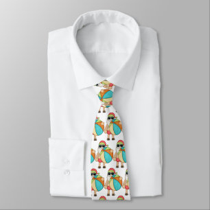 "Santa Beach jul Neck Tie Slips
