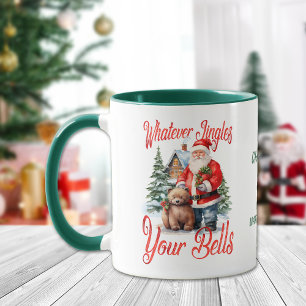 Santa Bear Jingle Din Klockor-jul Mugg