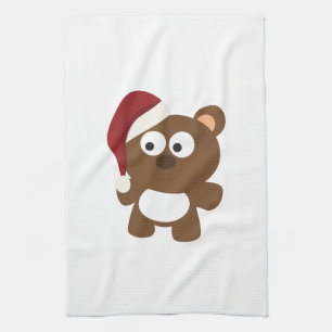 Santa Bear Kökshandduk