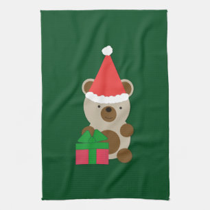Santa Bear Kökshandduk