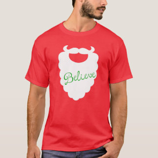 Santa Beard Helgdag Tee Helgdag Design