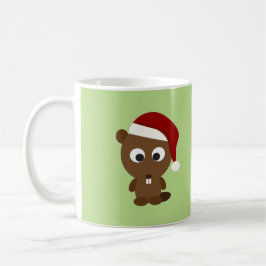 Santa Beaver Kaffemugg