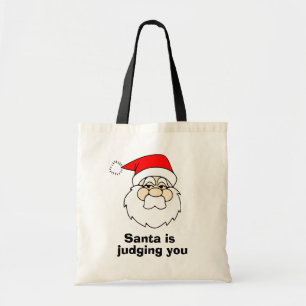 Santa bedömer dig tygkasse