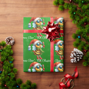 Santa Bee "Oh jul Bee" Presentpapper