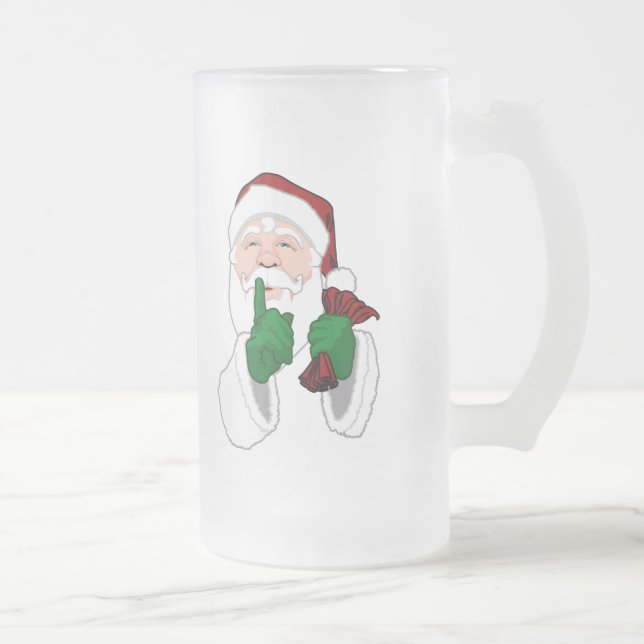 Santa Beer Mugg jultomglasögon Kopp (Höger)