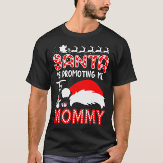 Santa befordrar mig till Mamman julgåva T Shirt