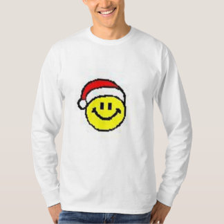 Santa (bekläda, och tillbaka beskåda), t shirt