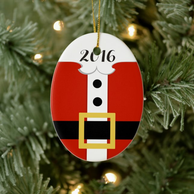 Santa Belly Bälte Ornament (Träd)