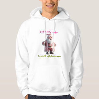 Santa Belly Laughs Hoodie