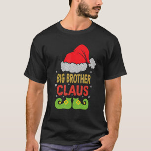 Santa Big Brother Claus-julmatchningsfamiljen T Shirt