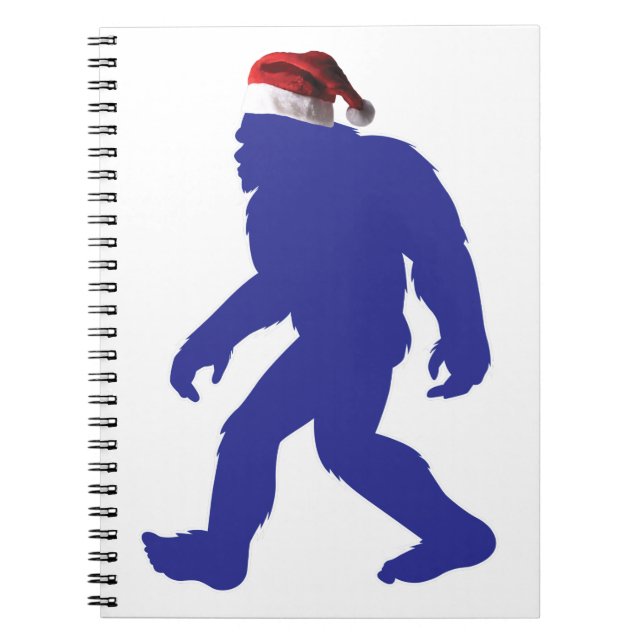 Santa-Bigfoot Anteckningsbok (Framsidan)