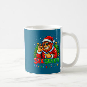 Santa Bigfoot Jul Sasquatch 67 Rolig Meme Si Kaffemugg