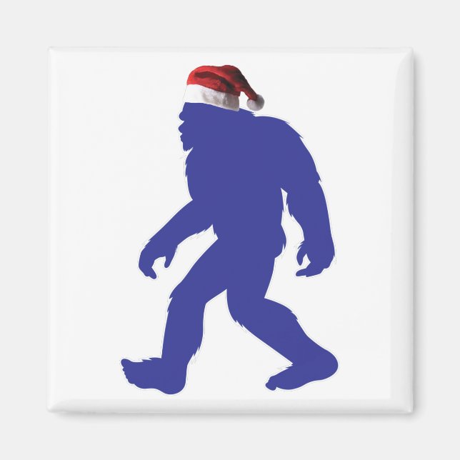Santa-Bigfoot Magnet (Framsidan)