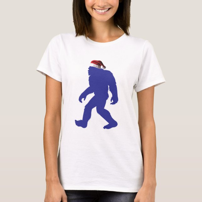 Santa-Bigfoot T Shirt (Framsida)