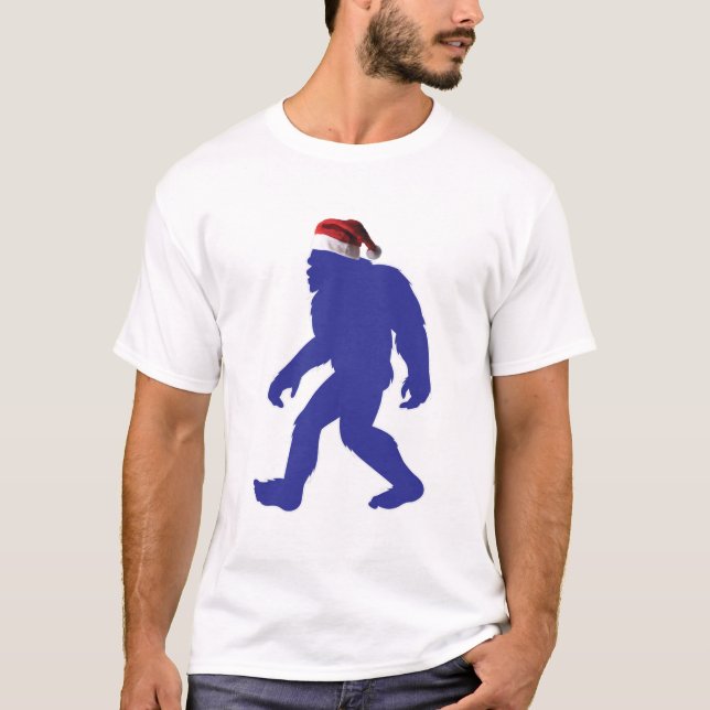 Santa-Bigfoot T Shirt (Framsida)