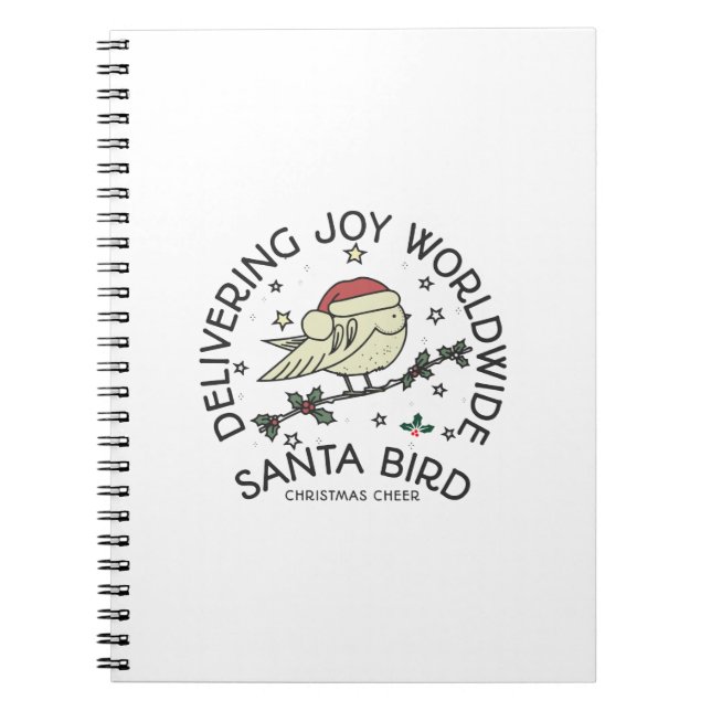 Santa Bird Anteckningsbok (Framsidan)