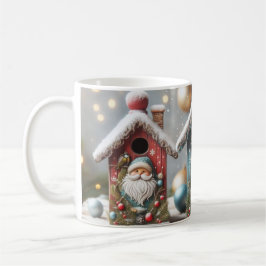Santa Bird Houses Santa Coffee Mugg