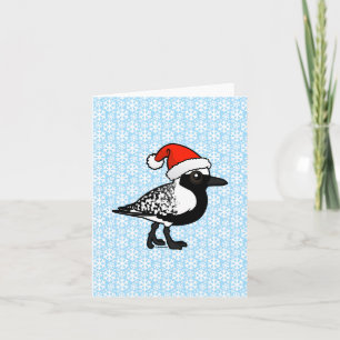 Santa Black-bellied Plover Helgkort