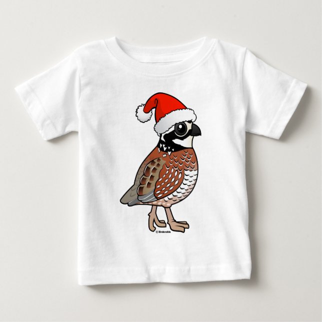 Santa Bobwhite T Shirt (Framsida)