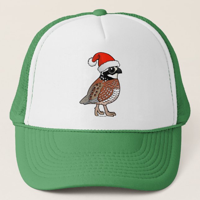 Santa Bobwhite Truckerkeps (Framsida)