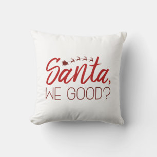 Santa, Bra? Kudde