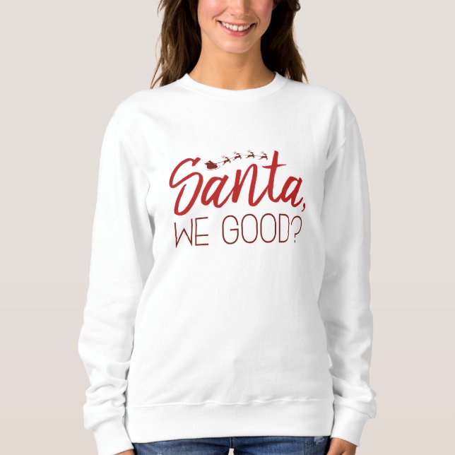 Santa, Bra? T Shirt (Framsida)