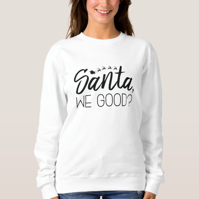 Santa, Bra? T Shirt (Framsida)