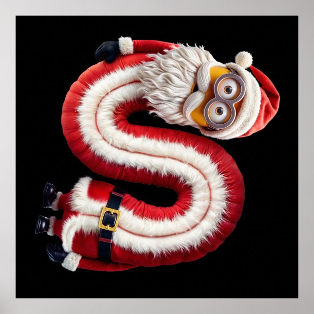 Santa brev S Poster (Framsidan)