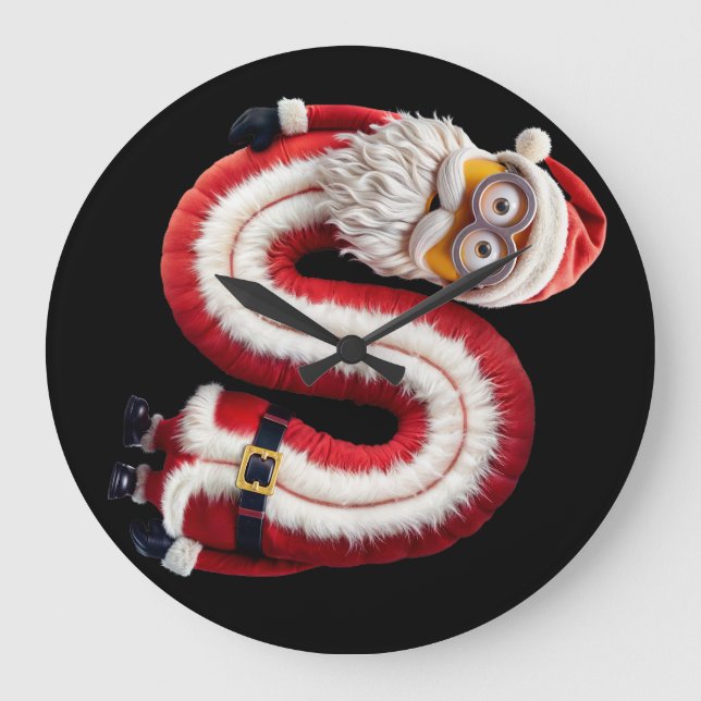 Santa brev S Stor Klocka (Framsida)