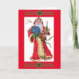 Santa Brings fredens julkort, Helgdag Helgkort