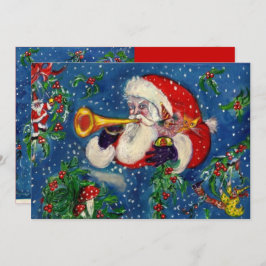 SANTA BUGLER MUSICAL CHRISTMAS KVÄLL JULFEST INBJUDNINGAR