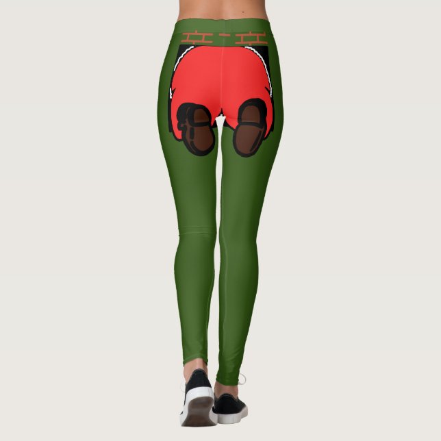 Santa Butt Leggings (Baksida)