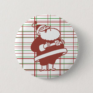 Santa Button Knapp