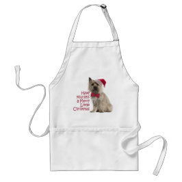 Santa Cairn Terrier Apron Förkläde