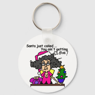 Santa Calling Nyckelring