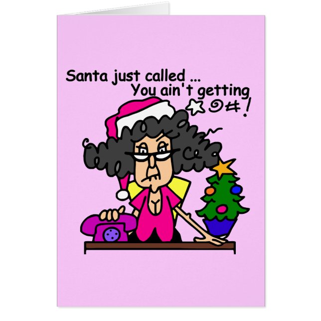 Santa Calling OBS Kort (Framsidan)