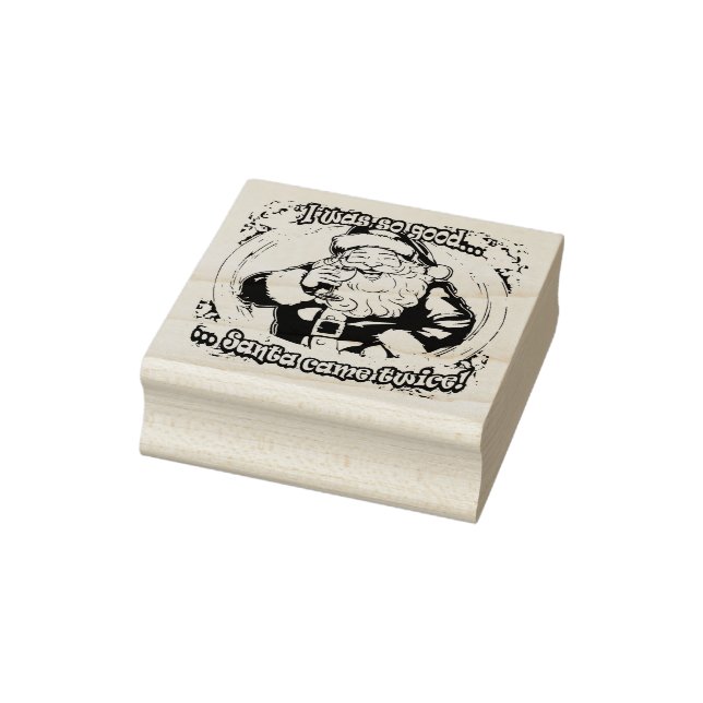 Santa Came Twice! Stämpel (Stämpel)