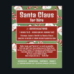 Santa Candy, Jultomten Entertainer Advertising Flygblad<br><div class="desc">Santa Candy,  Jultomten Entertainer Advertising Flyers från Affärskortet Store.</div>