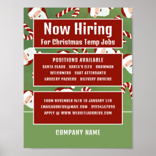Santa Candy, Säsong Rekrytering Poster