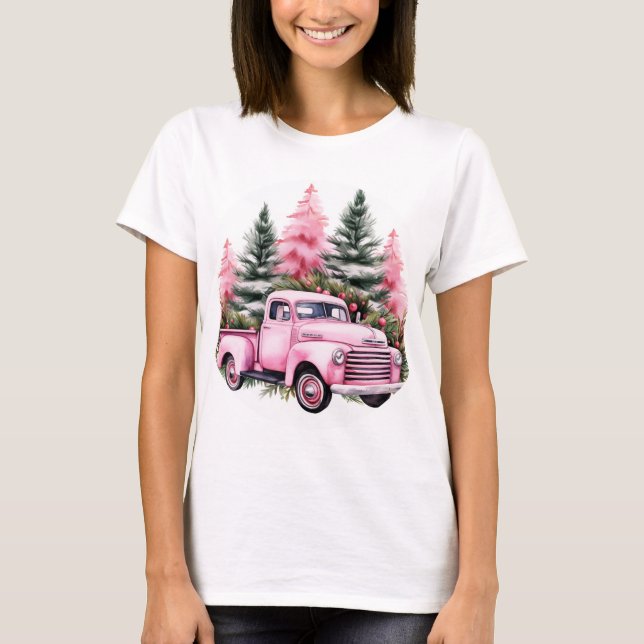 Santa Car T Shirt (Framsida)