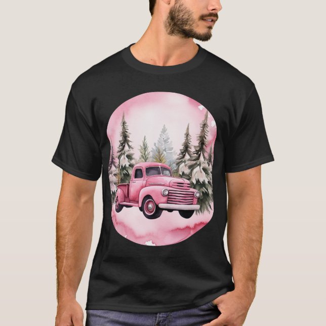 Santa Car T Shirt (Framsida)