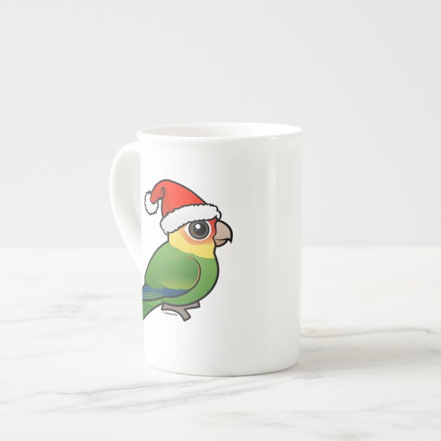 Santa Carolina Parakeet Benporslin Mugg (Framsida vänster)