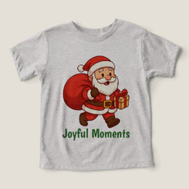 Santa Carrying Gift Sack  T Shirt