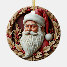 Santa Carved Look