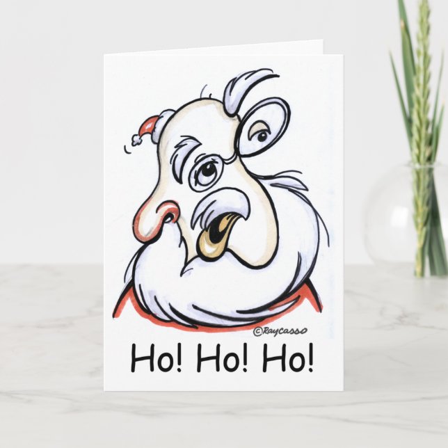 sAnTa CaSsO cArDs Helgkort (Framsida)
