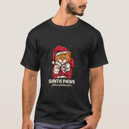 Santa Cat-jul T Shirt